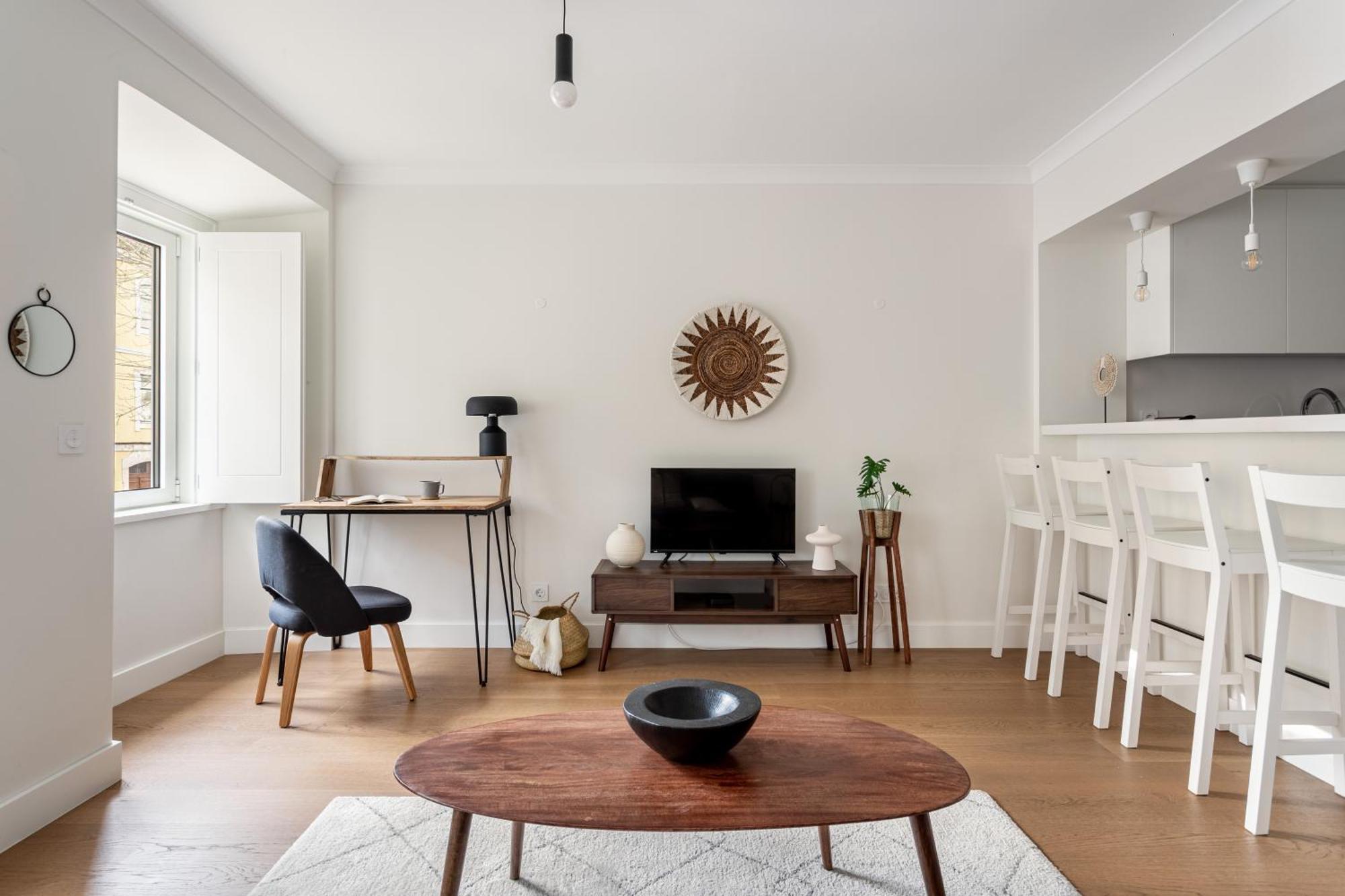 Cosy 1-br Belem With Parking & Ac By Host For Us Apartamento *